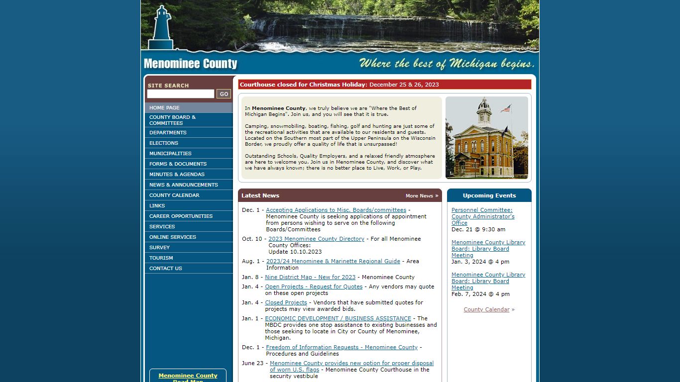 Menominee County » Departments » Sheriff's Office » Inmate Telephone System